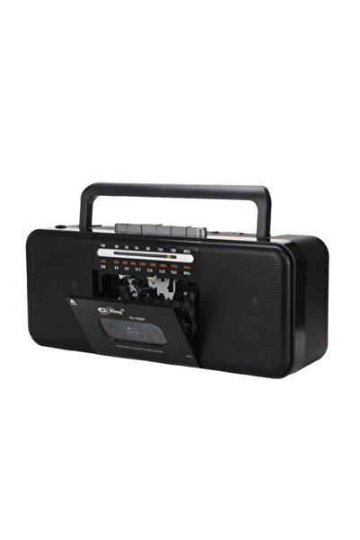 FLAGEN Retro Taşınabilir Müzik Çalar Radyo USB/TF & Bluetooth MP3 Çalar Çift ...