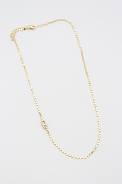SİMİ TAKI Choker Model İnce Ezme Kolye