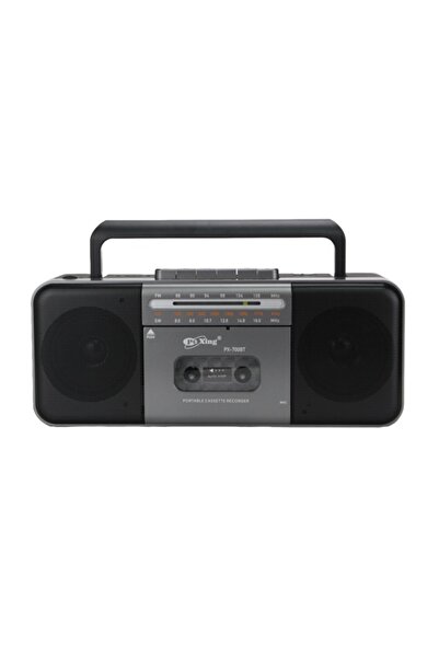 FLAGEN Retro Taşınabilir Müzik Çalar Radyo USB/TF & Bluetooth MP3 Çalar Çift ...