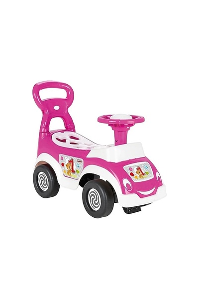 Muhcu Home Children's Pink Geometric Shapes Go for a Ride 1 Year Old Car