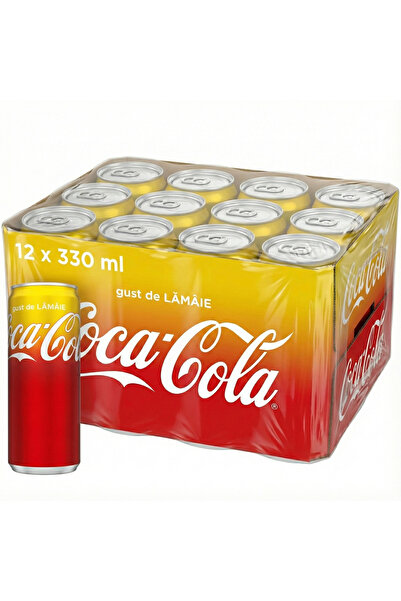 Coca-Cola Lemon Carbonated Soft Drink 12 x 0.33 L