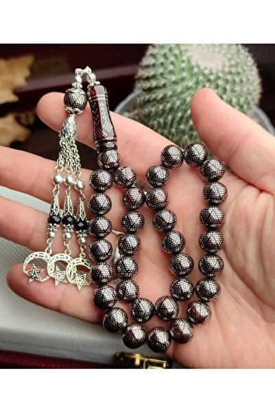 Altınsoy collection Full Gümüş İşlemeli Kuka Tesbih 925 Ayar Özel Gümüş Tasar...