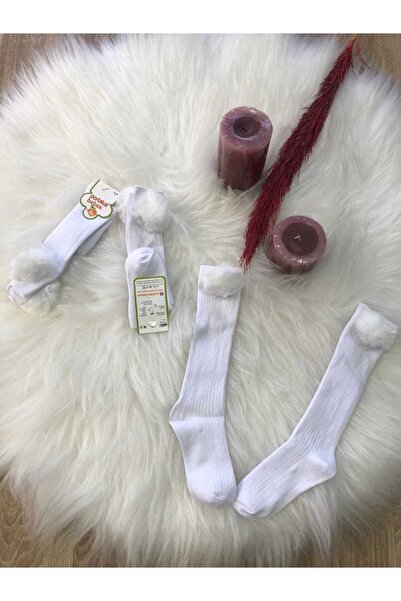 BEGONYA BEBECE KIDS 3 Pack of Pompon Socks 2/14 Yas Socks