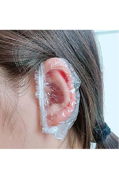 Fırsatkolik غطاء أذن مقاوم للماء للاستخدام مرة واحدة 100 قطعة