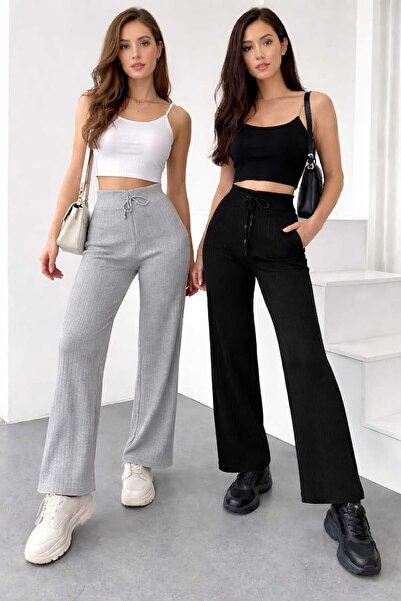 PEKA fitilli ispanyol paca triko pantolon 2 ADET