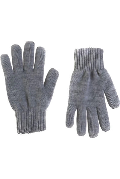 BLACK MODBLACK Unisex Knitted Weaving Gloves - Gray
