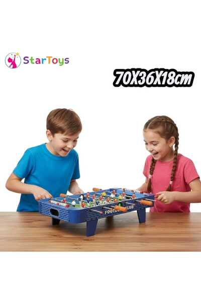 STAR TOYS Descriptive name: Mini wooden foosball table for children (Tabletop...