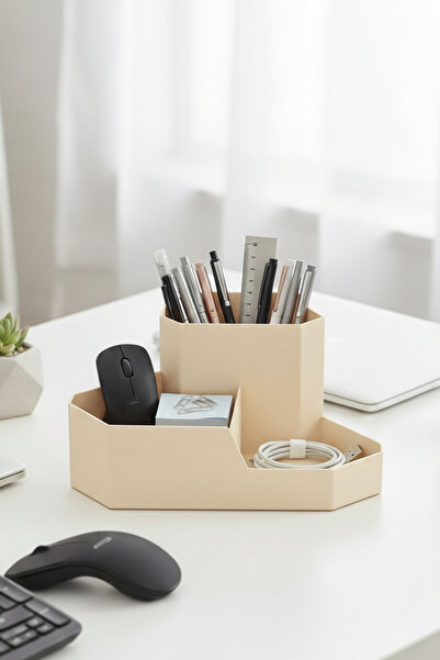 DOVİHOME Desktop Organizer Yıldız Ofis - Desk Organizer