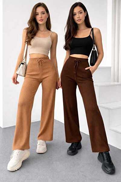 PEKA fitilli ispanyol paca triko pantolon 2 ADET