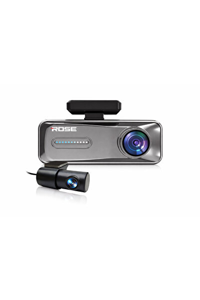 Rose Araç Kamera Kayıt Seti MR-81 Model 4K Ön Kamera + 2K Arka Kamera 7/24 Ka...