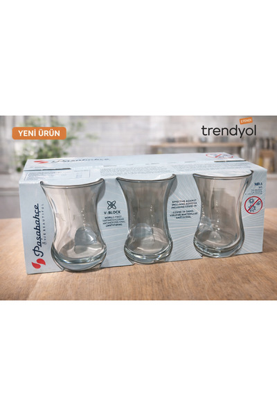 PAŞABAHÇE CAM Paşabahçe Aida Çay Bardağı 6'lı