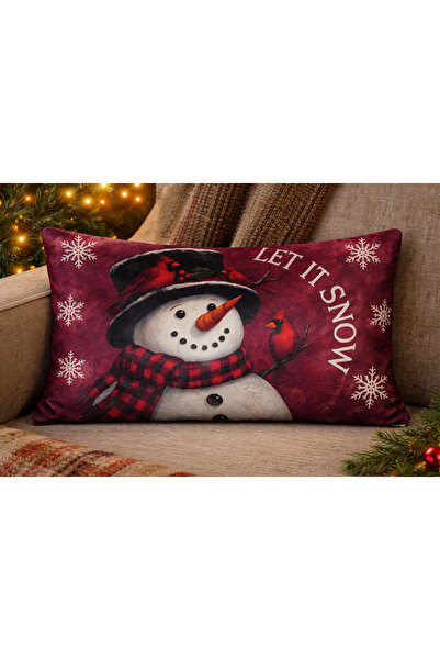 ÖZDAĞ HOME CONCEPT 30X50 Velvet Christmas Throw Pillow Cover |   Double-Sided...
