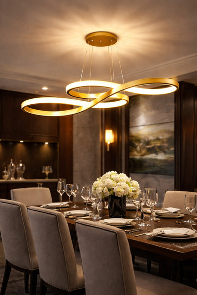 qwell Halo Palace Chandelier