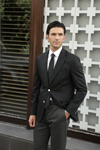 Erkek Siyah Blazer Ceket
