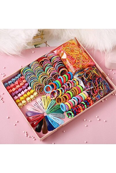 X SPRING مجموعة إكسسوارات شعر للبنات - 780 قطعة