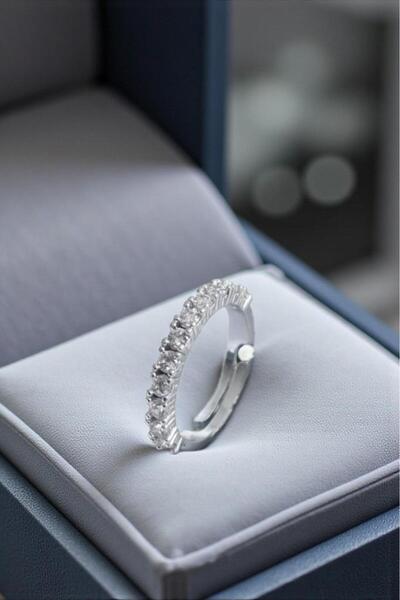 Valmont Accessories İnce Su Yolu Model Zirkon Taşlı Ayarlanabilir Metalik Kad...