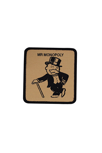 COUP ويسكي سكوتش رجالي متعدد الألوان قابل للإزالة بتصميم مستر مونوبولي