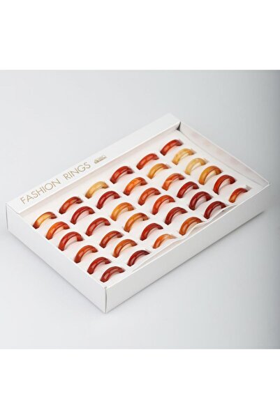 begün Kırmızı Akik Yüzük (10 Adet)...Hac-Umre Hediyelik Akik Yüzük...Karışık Ebat Akik Yüzük...