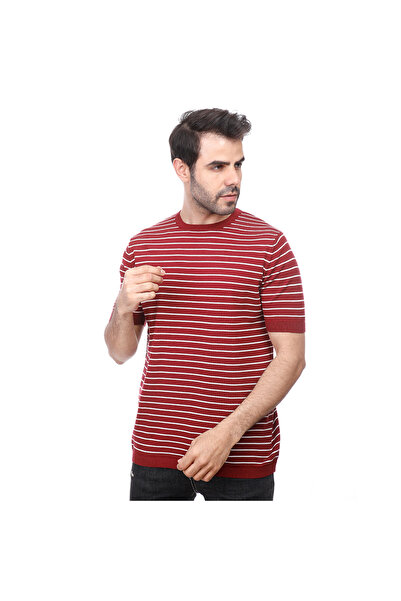 COUP Men Woven T-Shirt With Round Neck