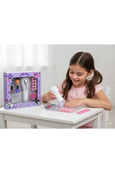 STAR TOYS مجموعة تجميل وتزيين الأظافر للأطفال - تصميم كورومي (Fashion Girls M...