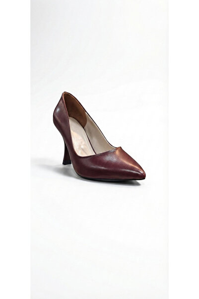 Ustalar Ayakkabı Çanta Burgundy Women's Heeled Shoes 659.497