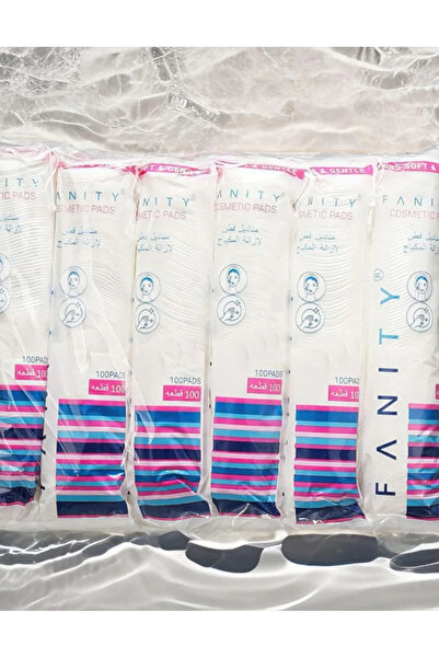 fanity 100 cotton pads for makeup removal, 12 pads, PH-1129
