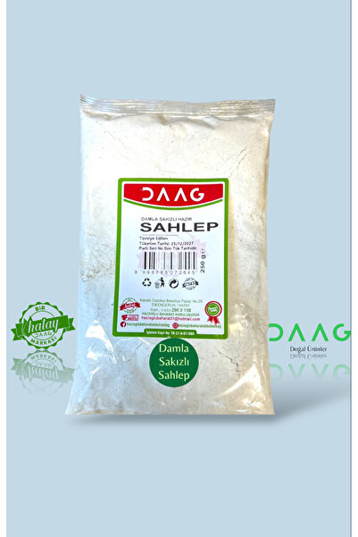 daag Hatay Yöresinden Doğal Damla Sakızlı İçime Hazır Salep Sahlep 250 gr