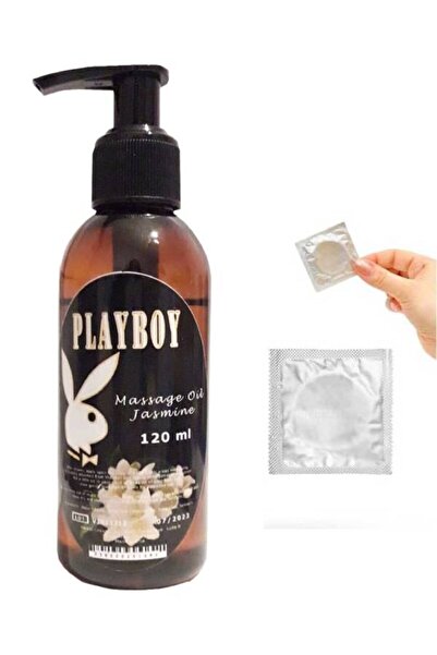 Playboy Yasemin kokulu rahatlatıcı Vücut Masaj Yağı 120ml