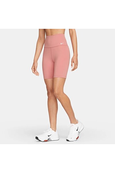 Nike Dri-Fit One жіночі 7" шорти з високою талією, коричневі