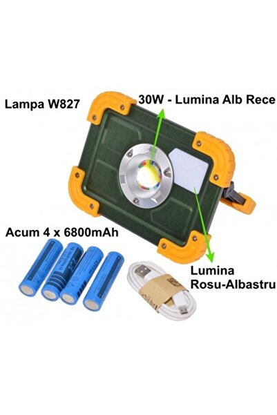 TrendyLux W827 Work Lamp with 30W Cob Led