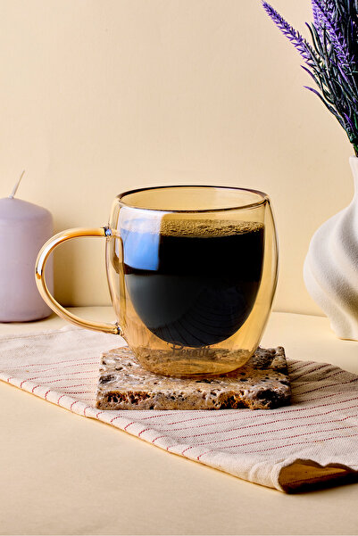 Perotti Cidar Amber Double Wall Mug 250 ml