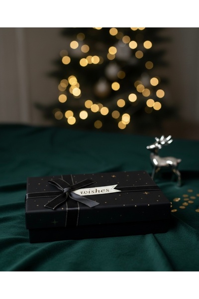 Tutku Yılbaşı Hediye Kurdeleli Kutu