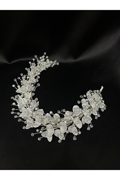 Bridal Luxe Nyssa Model Bridal Hair Accessory Hair Clip