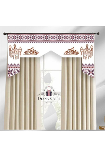 ceneric Ramadan decorations, fabric hangers for doors and curtains (1 piece)