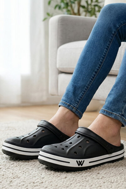 worn collective شباشب وصنادل طبية كاملة للطبيب والممرضة والطباخ باللون الأسود...