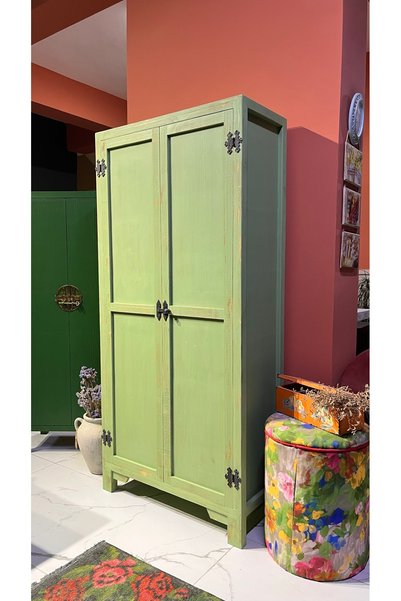 Evperisiym Vintage ahşap dolap