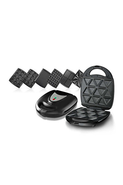 SAACHİ 7 in 1 Multi Snack Maker with Removable Plates