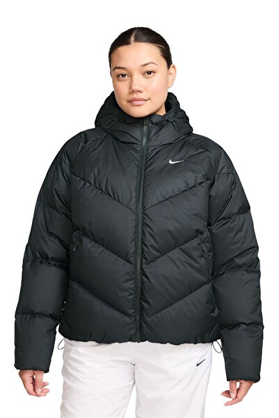 Nike Women's Coat Jacket W Nsw Sf Downfl Nk Wpfr V2 Women's down Coat Green Coat