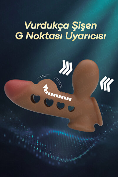 Rabixy Vurdukça Şişen Airbag Penis Kılıfı