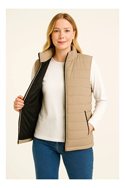 byasafkids Inflatable Zippered Vest Water Repellent Quilted Lined Fabric with...