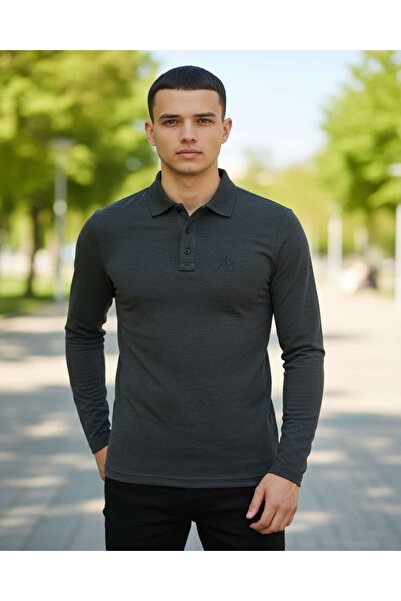 Erkek Polo Yaka Regular Fit Antirasıt Pamuklu Tişört