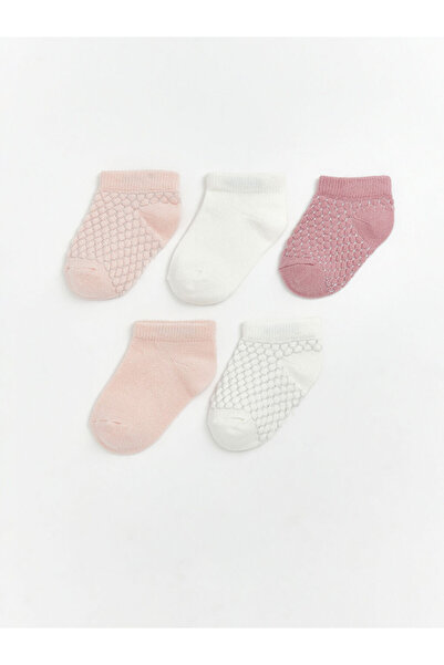 LC Waikiki Baby Girl Booties Socks 5-Piece Set from Uzg Store for Style Enthu...