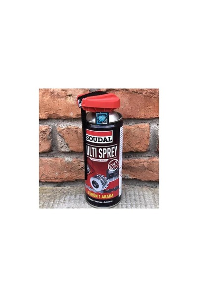 Soudal Multi Sprey Yağlayıcı-Pas Sökücü 400 ml (12 Adet)