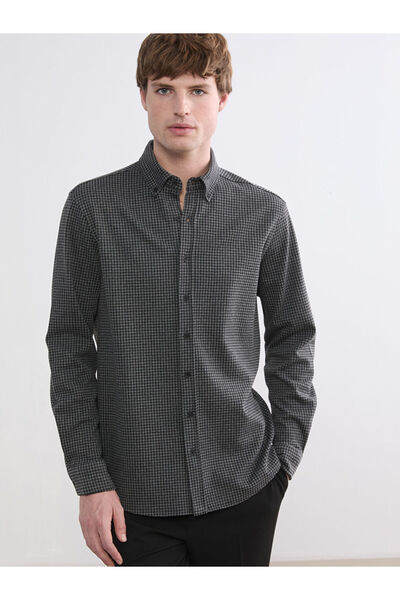 LC Waikiki Sparkling Choices from Shining Store Standard Fit Dobby Men's Shirt