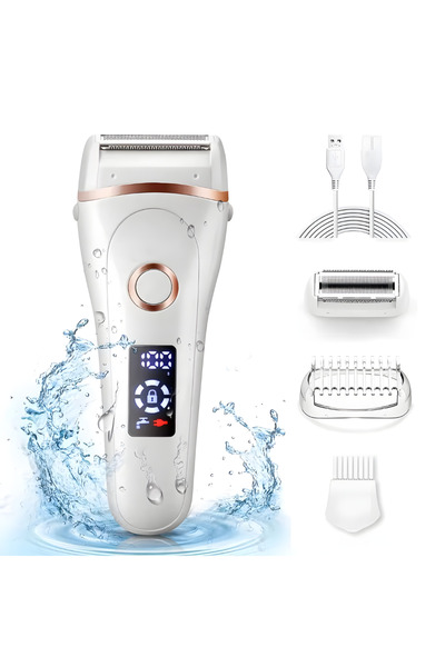 ELMOSMART Epilator Electric Femei ELMOSMART® MQ-588, Umed/Uscat, Reincarcabil...