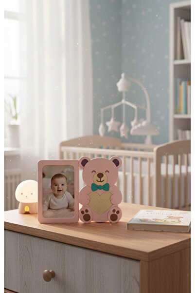 ATAY Ayıcık Figürlü Özel Fotoğraf Çerçevesi