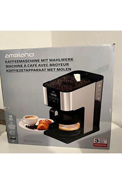 Ambiano Coffee maker with integrated grinder