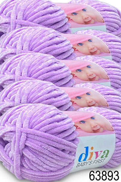 Diva İplik Babys First Velvet Yarn (5X100Gr.) 63893