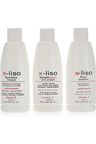 X-Liso KERATIN QMAX KIT 3X100ML