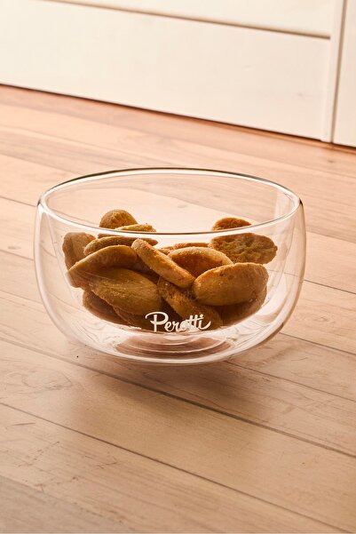 Perotti Cidar Çift Cidarlı Kase 300 ml Sosluk Çerezlik Sunum Organizer